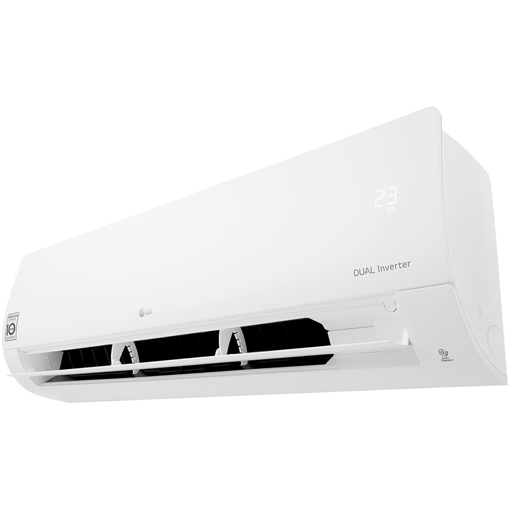 Aer conditionat LG Dualcool Special E EZ24CYN, 24000 BTU, A++/A+, Dual Inverter, Wi-Fi, alb