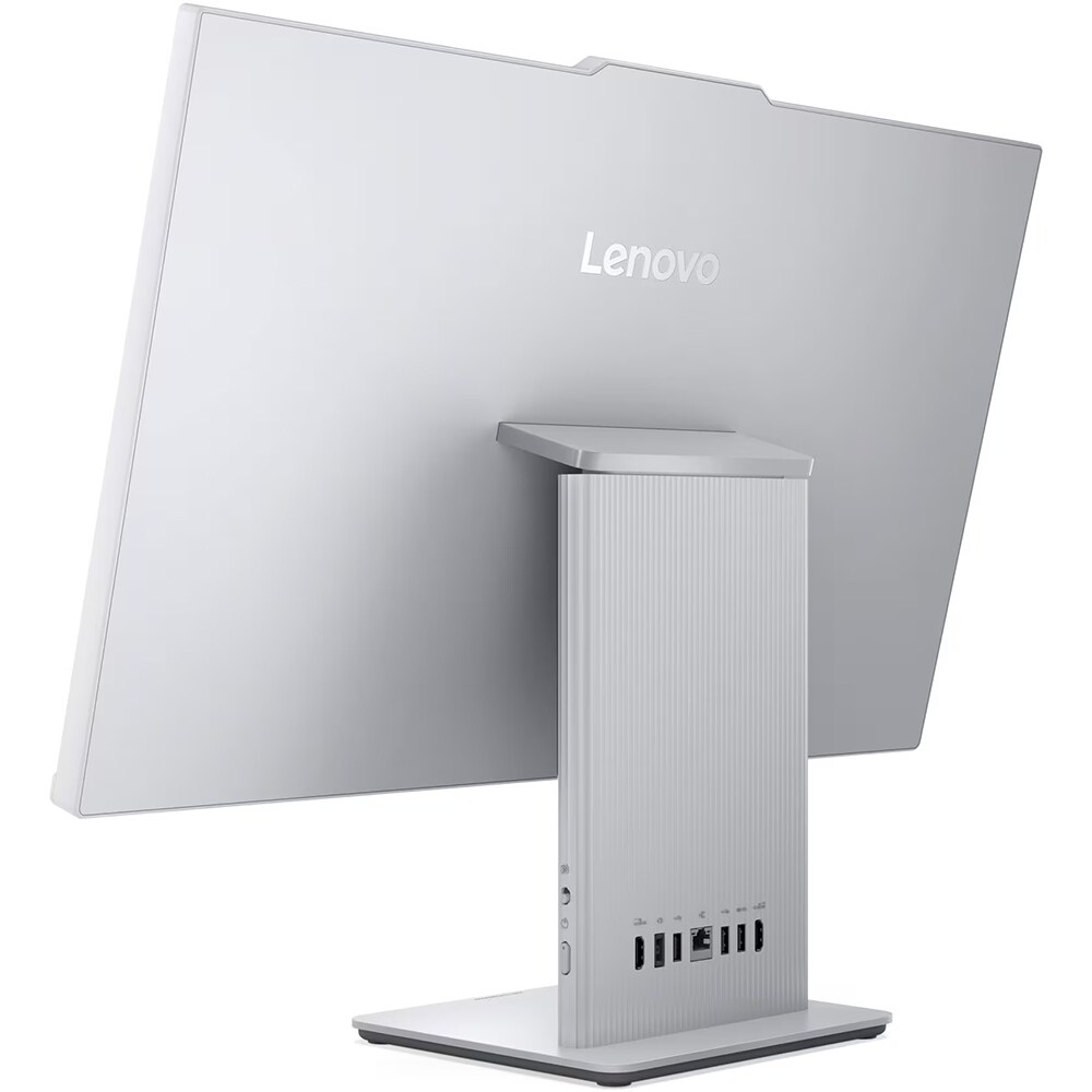 Sistem PC All in One LENOVO IdeaCentre AIO 27ARR9, AMD Ryzen 5 7535HS pana la 4.55GHz, 27" Full HD, 16GB, SSD 512GB, AMD Radeon 660M Graphics, Free DOS, Cloud Grey