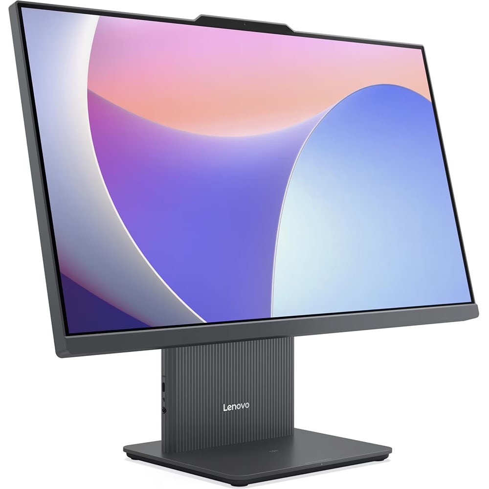 Sistem PC All in One LENOVO IdeaCentre AIO 24IRH9, Intel Core i5-13420H pana la 4.6GHz, 27" Full HD Touch, 16GB, SSD 1TB, Intel UHD Graphics, Free DOS, Luna Grey