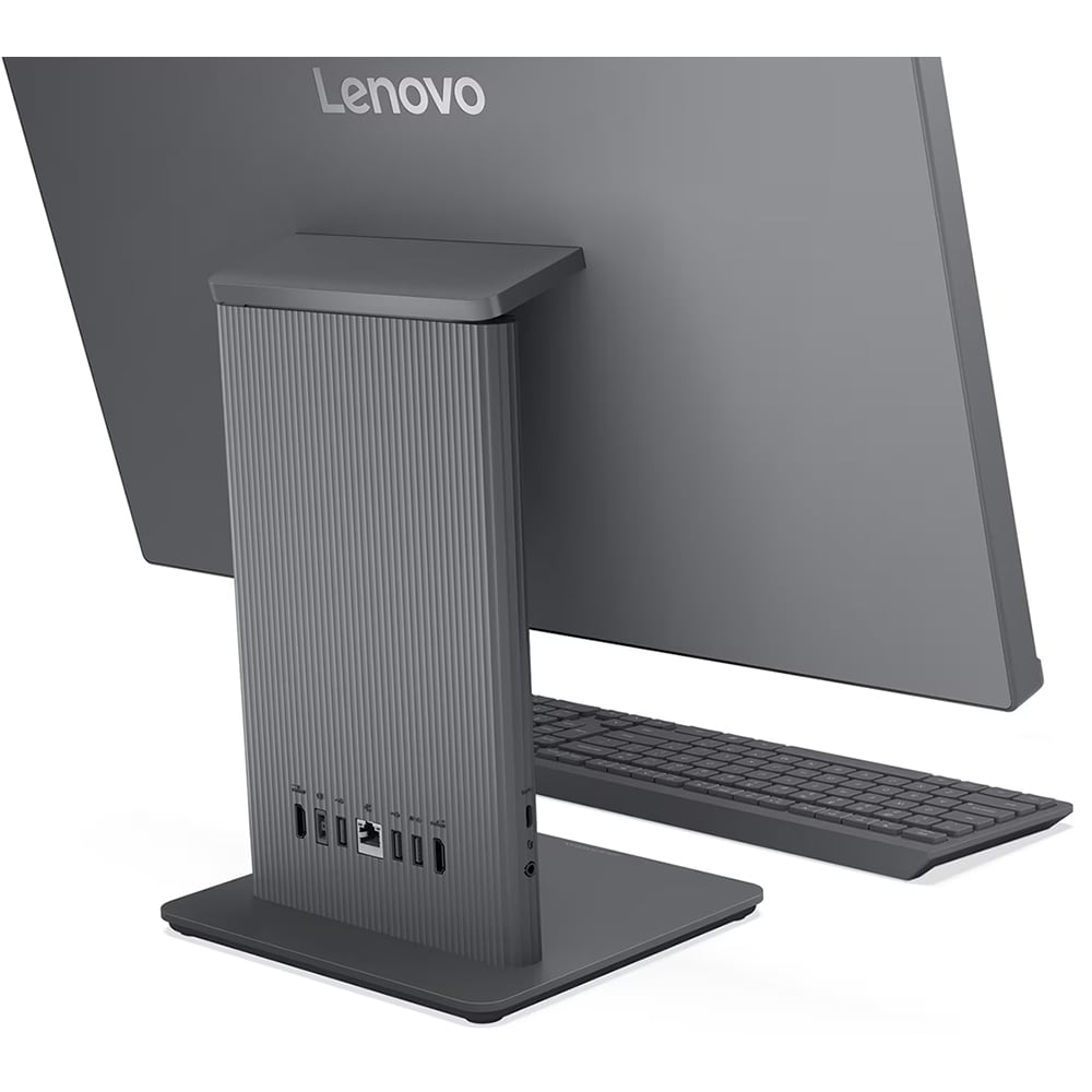 Sistem PC All in One LENOVO IdeaCentre AIO 24IRH9, Intel Core i5-13420H pana la 4.6GHz, 27" Full HD Touch, 16GB, SSD 1TB, Intel UHD Graphics, Free DOS, Luna Grey