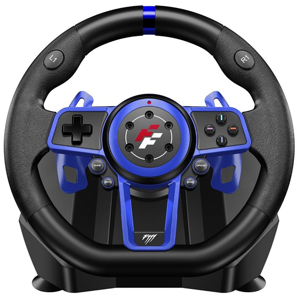Volan gaming FLASHFIRE Suzuka F111, PS/PC/Nintendo, negru
