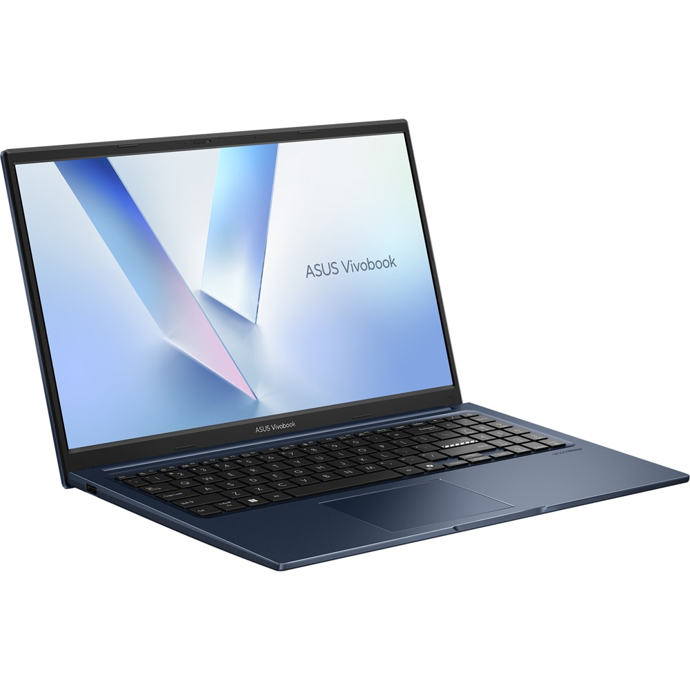 Laptop ASUS VivoBook 15 F1504MA-BQ1266, Intel Core 3 304 pana la 4.3GHz, 15.6" Full HD, 8GB, SSD 256GB, Intel Graphics, Free DOS, Quiet Blue