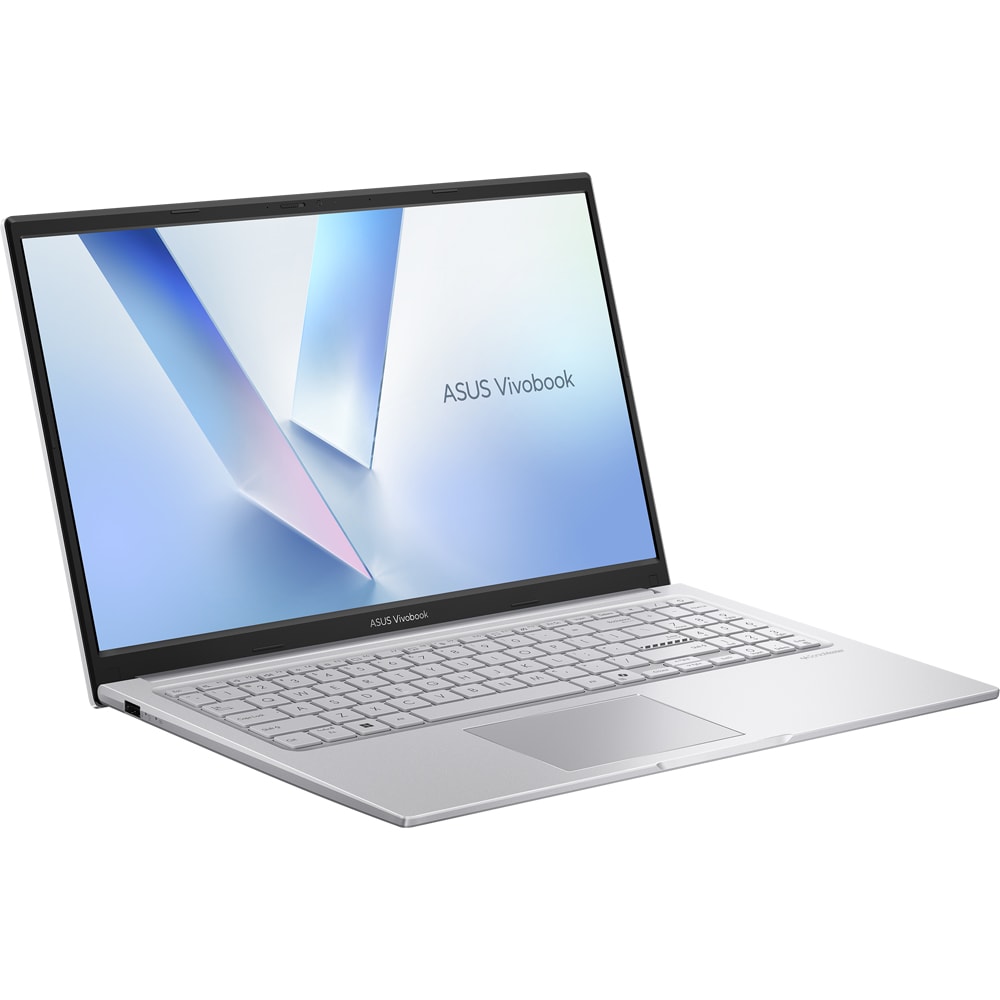 Laptop ASUS VivoBook 15 F1504MA-BQ1268, Intel Core 5 315 pana la 4.4GHz, 15.6" Full HD, 8GB, SSD 256GB, Intel Graphics, Free DOS, Cool Silver