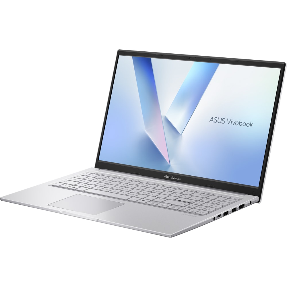 Laptop ASUS VivoBook 15 F1504MA-BQ1268, Intel Core 5 315 pana la 4.4GHz, 15.6" Full HD, 8GB, SSD 256GB, Intel Graphics, Free DOS, Cool Silver