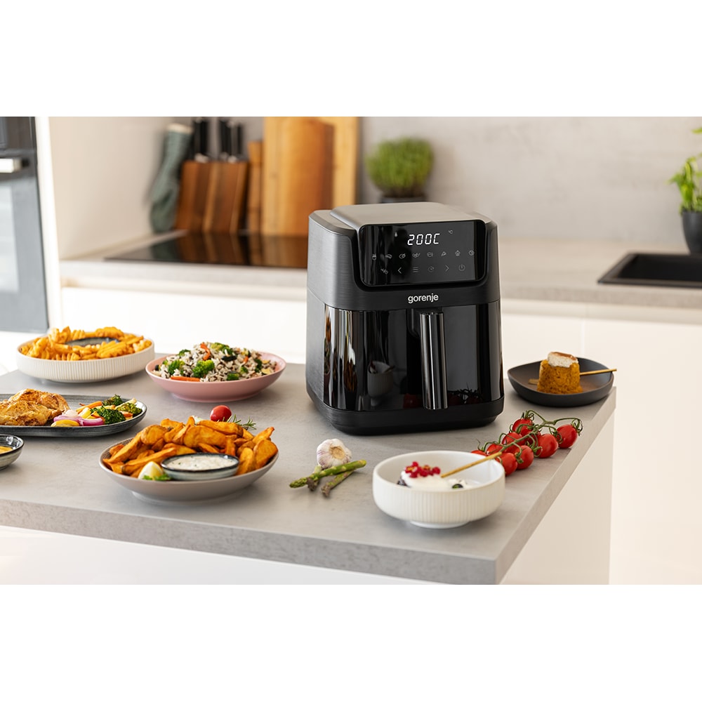 Friteuza cu aer cald GORENJE AF1800DHB, 6.3l, 1800W, negru