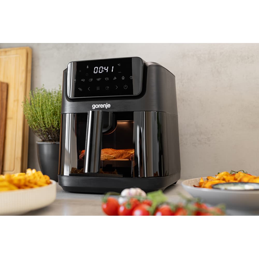 Friteuza cu aer cald GORENJE AF1800DHB, 6.3l, 1800W, negru