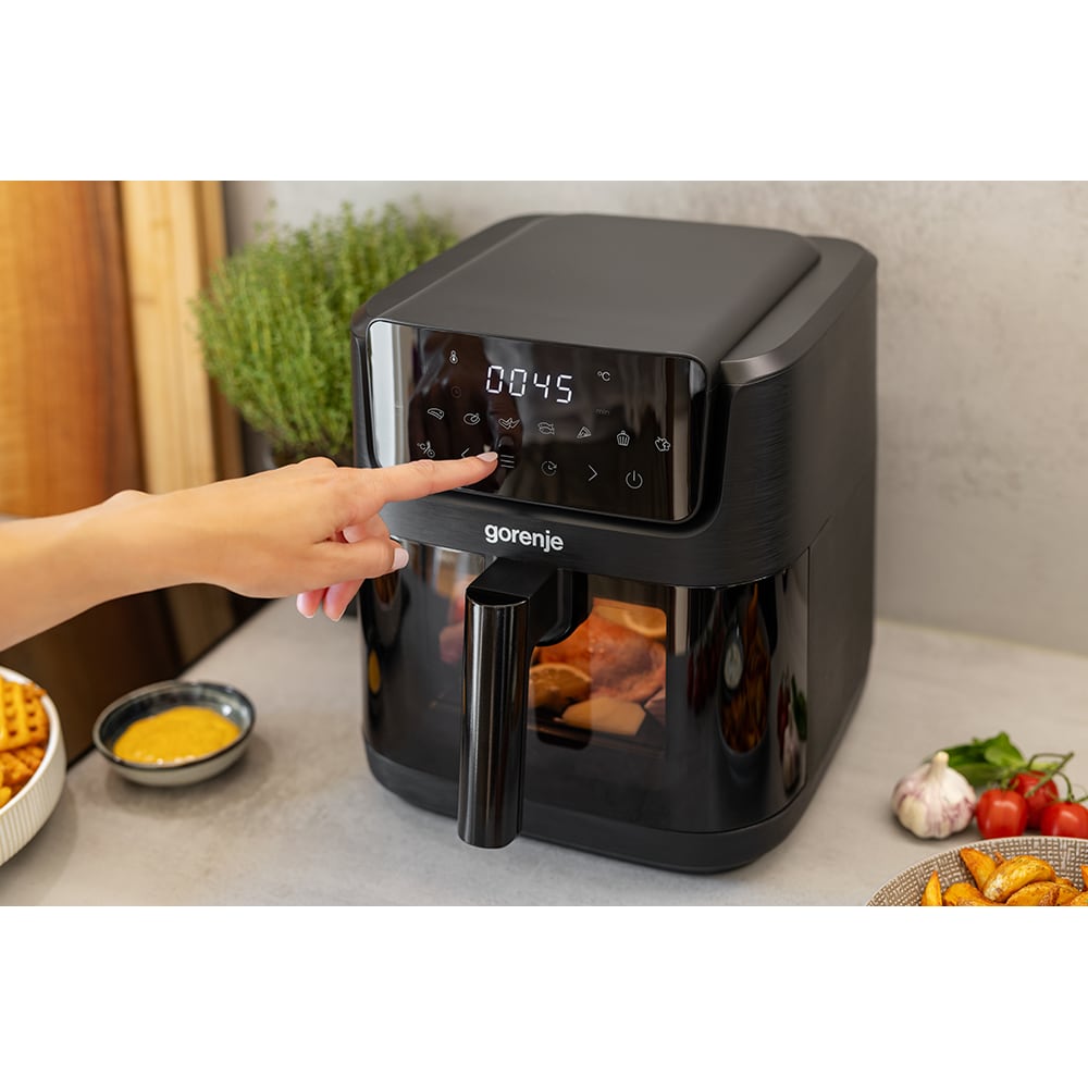 Friteuza cu aer cald GORENJE AF1800DHB, 6.3l, 1800W, negru