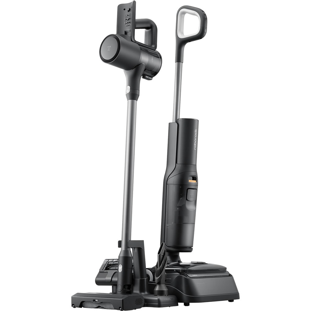 Aspirator vertical cu spalare ROBOROCK F25 Ace Combo, 0.72l, autonomie max 60 min, negru