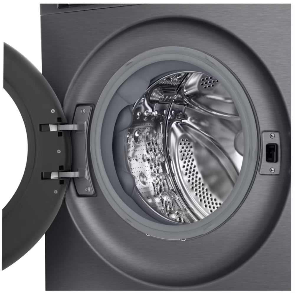 Masina de spalat rufe frontala LG F4X5011TBB, AI DD, Steam, 11 kg, 1400rpm, Clasa A, Wi-Fi, negru