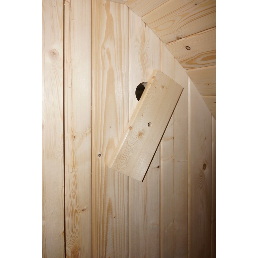 Sauna finlandeza SANOTECHNIK Nyborg M, 195 x 205 x 195 cm, 4 persoane, natur