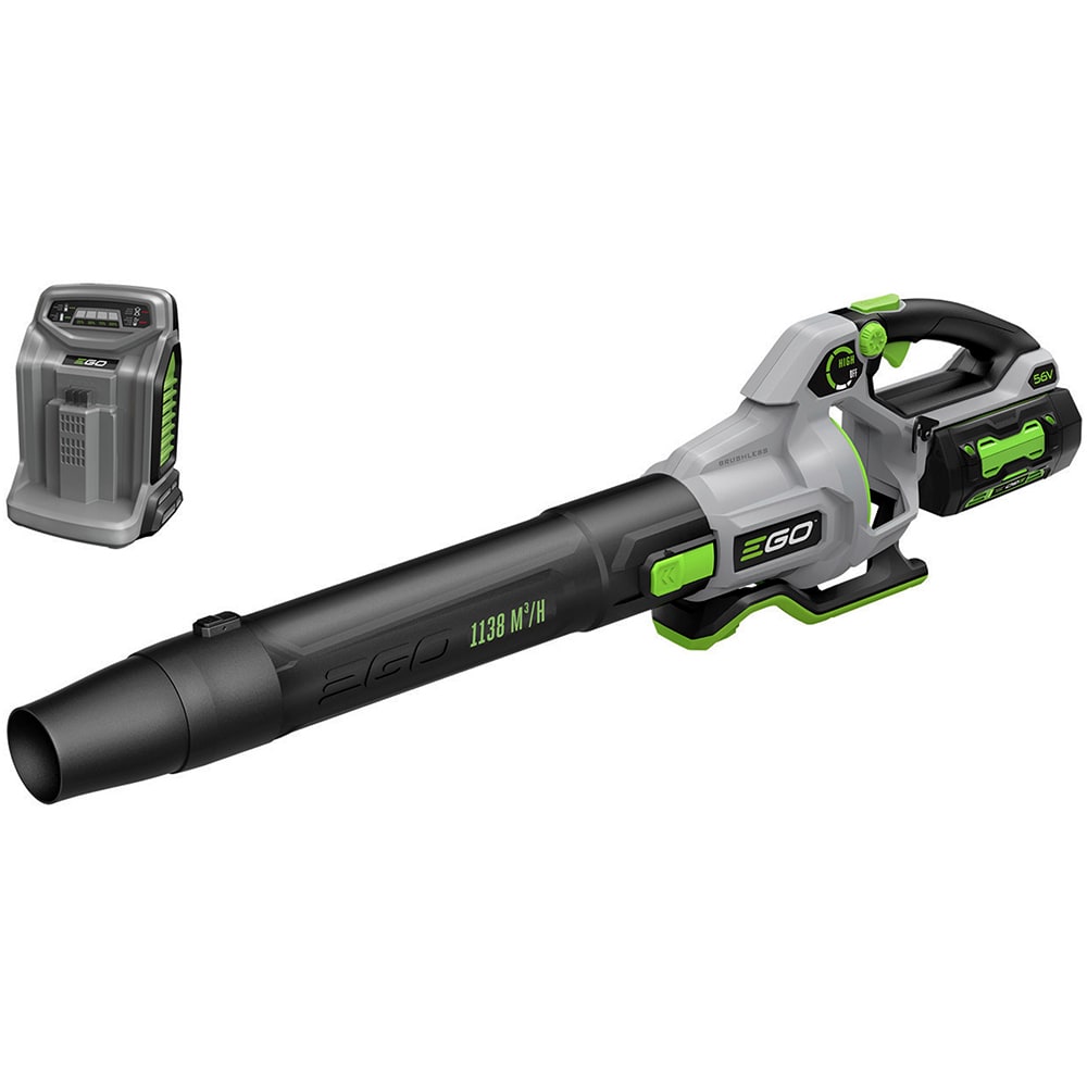 Suflanta EGO POWER LB6704E, 1138 mc/h, 56V, Gri