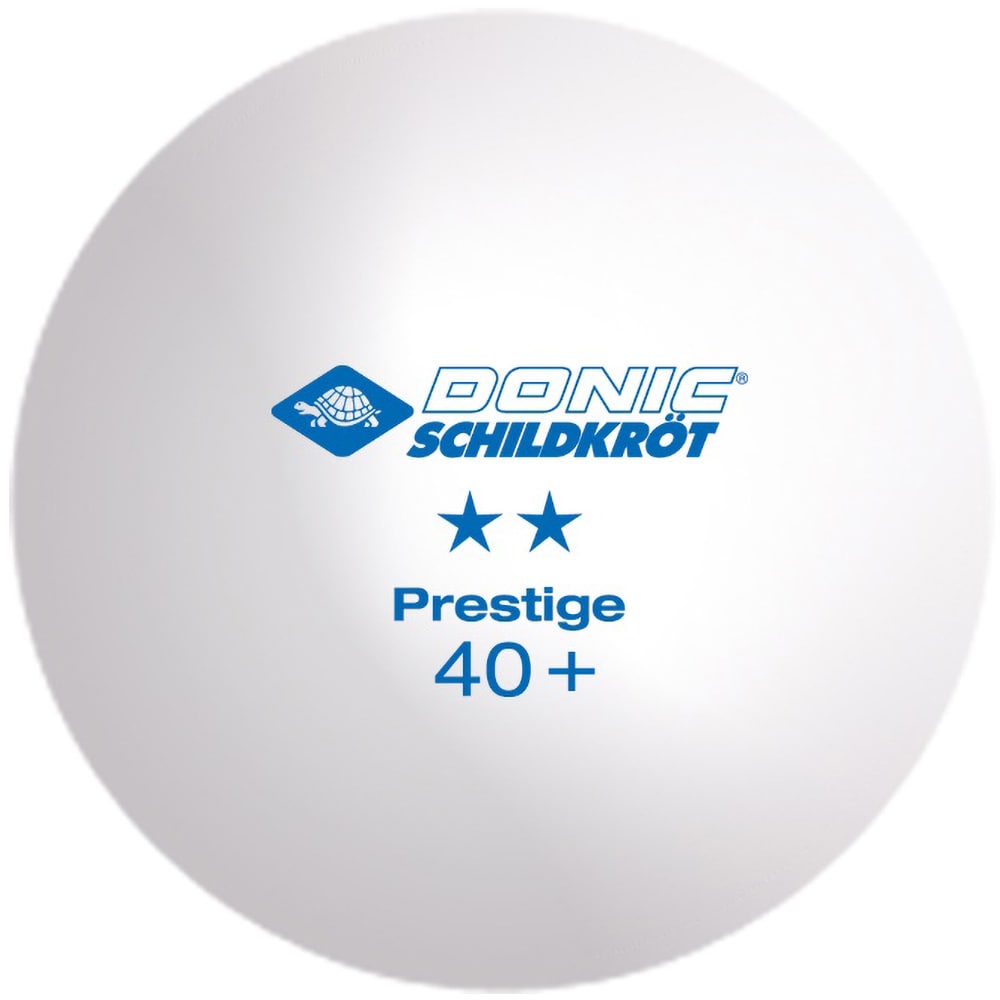 Set 3 mingi tenis de masa DONIC Prestige 2 stele, alb
