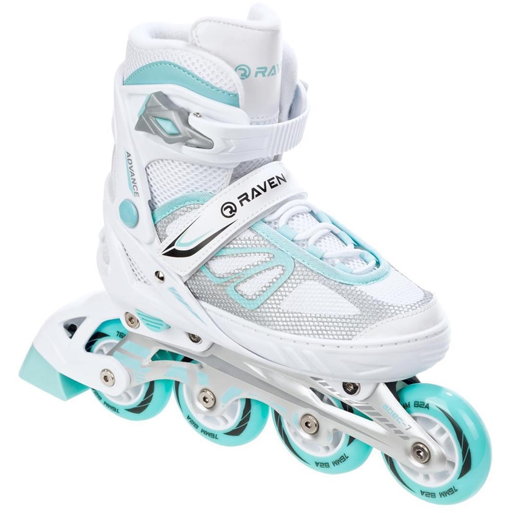 Role RAVEN Advance, marime reglabila 35-39, alb-verde