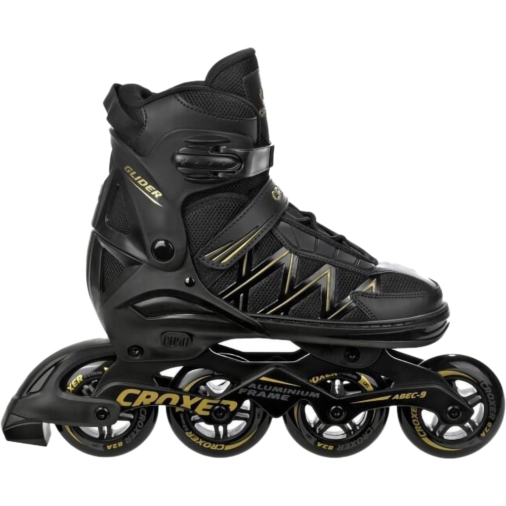 Role CROXER Glider, marime reglabila 36-39, negru