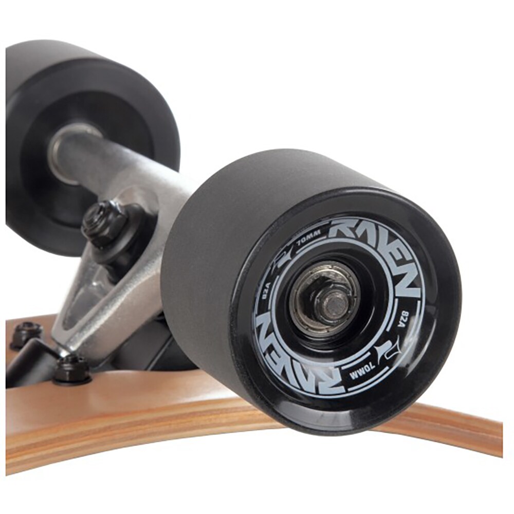 Longboard RAVEN Solid, 105 x 24 cm, lemn, maro