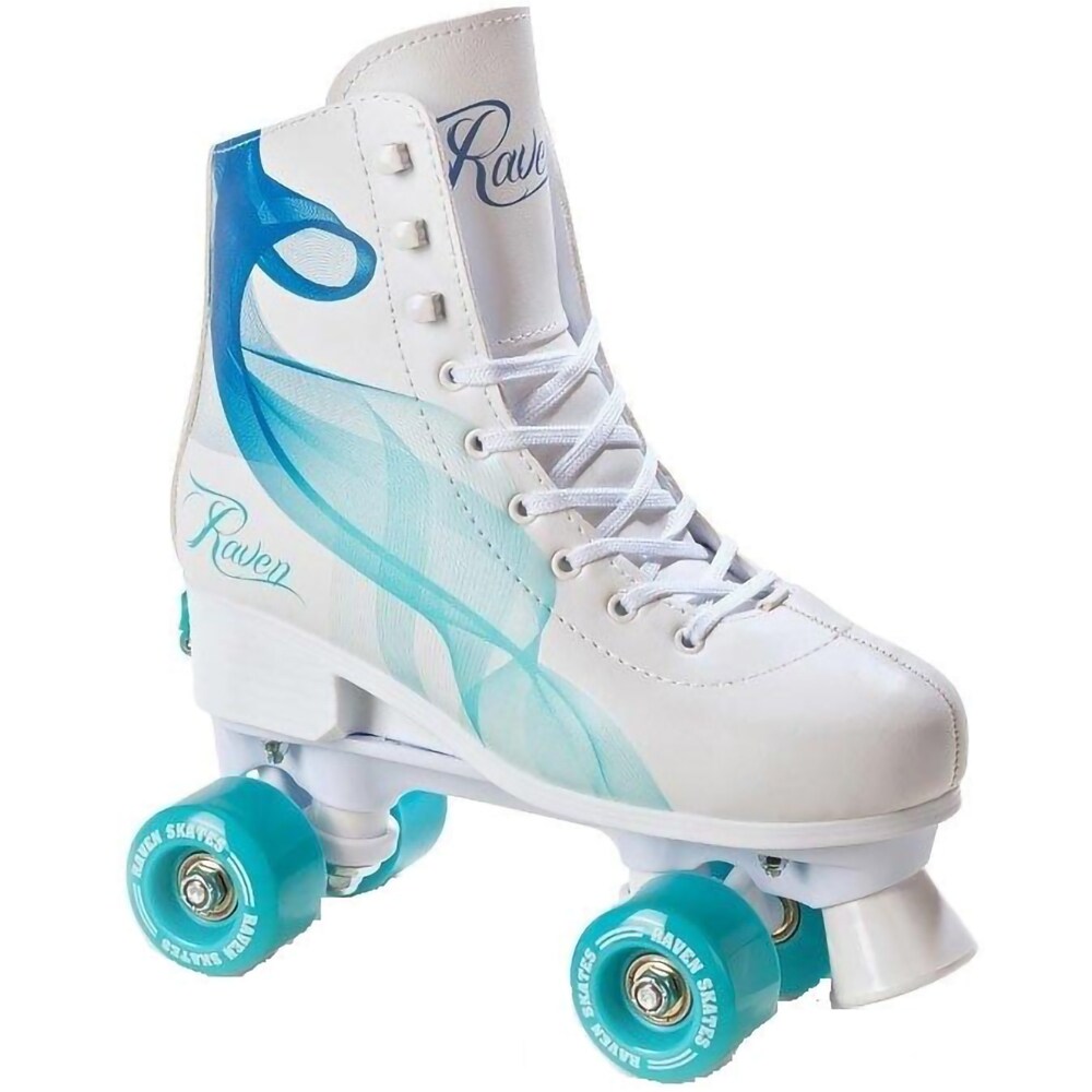 Role RAVEN Serena, marime reglabila 31-34, alb-albastru