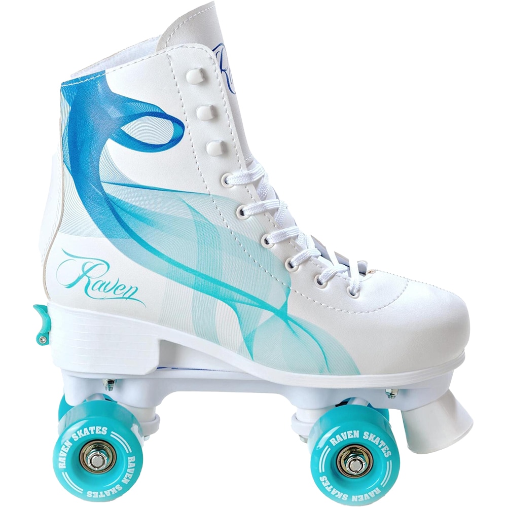 Role RAVEN Serena, marime reglabila 31-34, alb-albastru