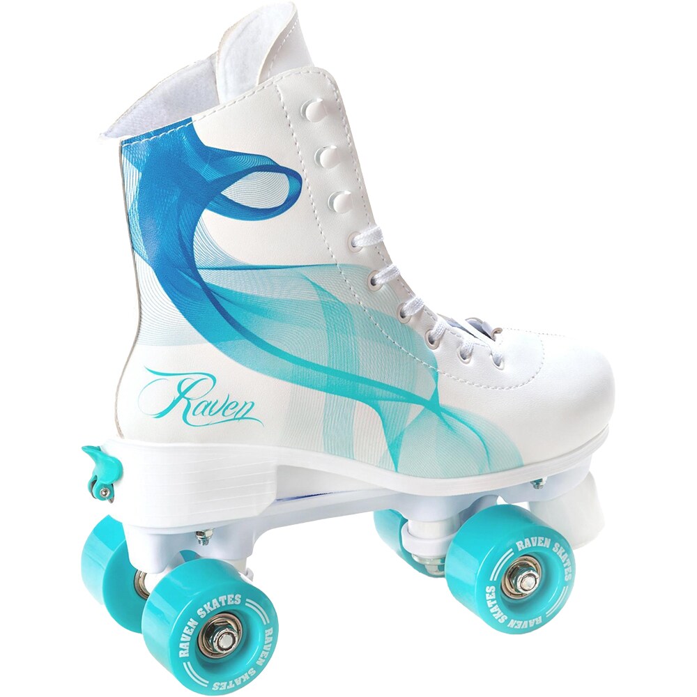 Role RAVEN Serena, marime reglabila 31-34, alb-albastru