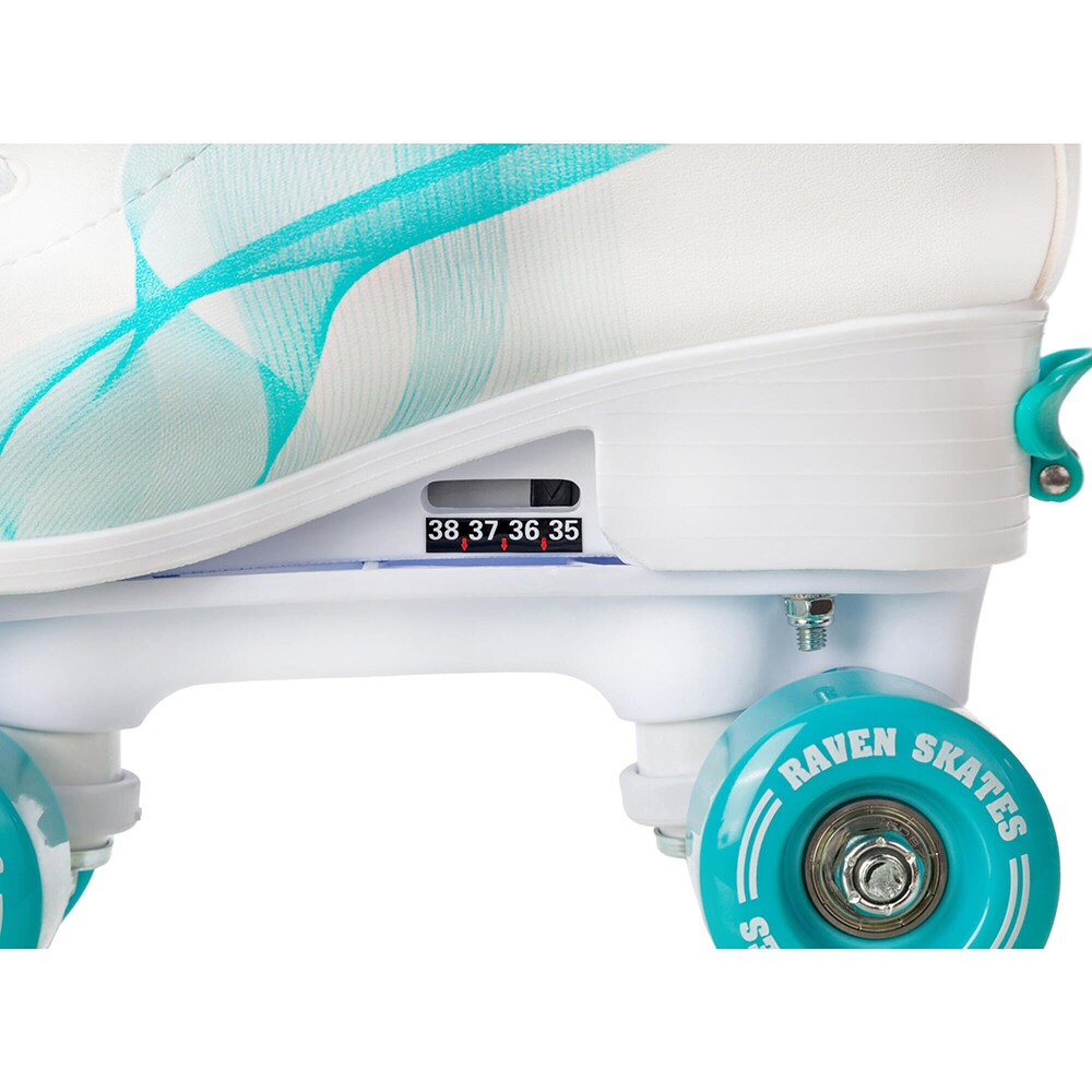 Role RAVEN Serena, marime reglabila 31-34, alb-albastru