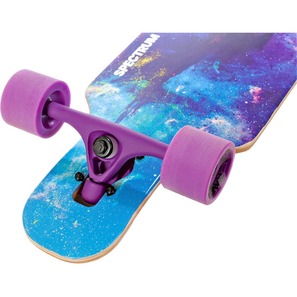 Longboard RAVEN Spectrum, 106.7 x 23.5 cm, lemn, multicolor