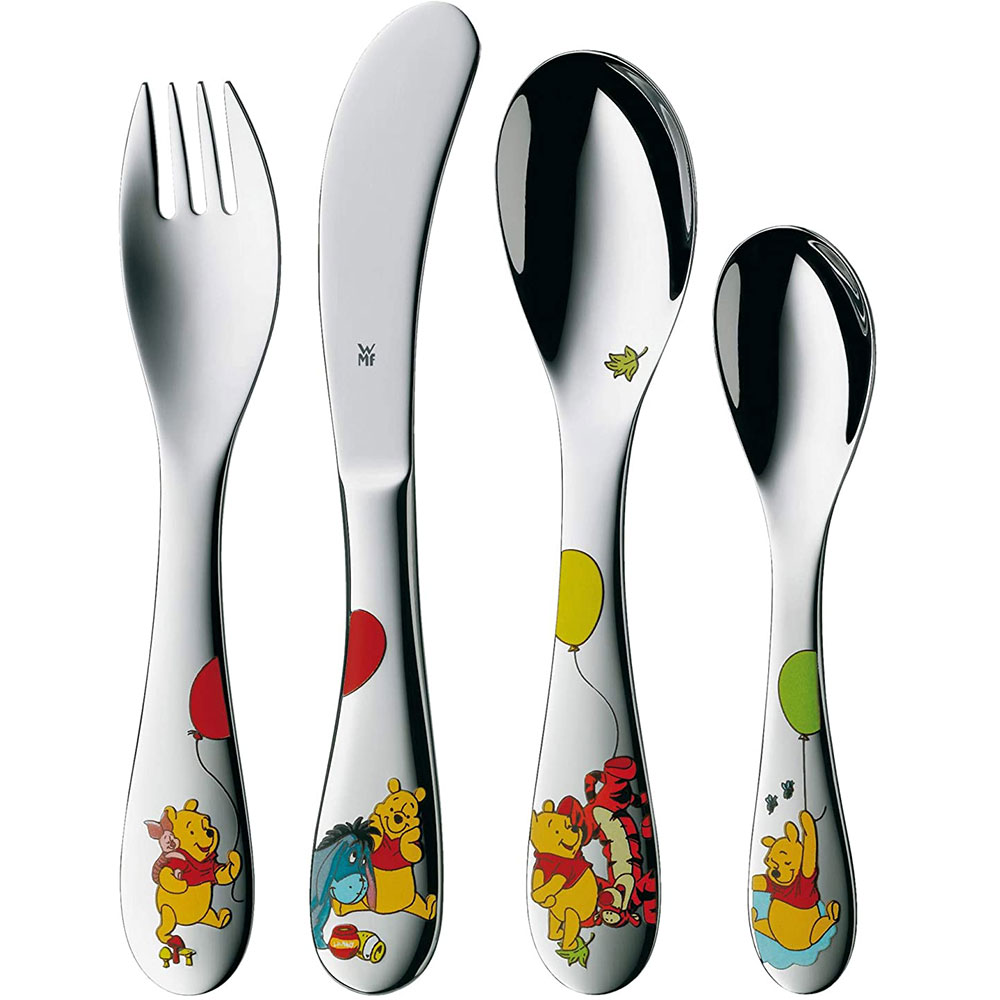 Set complet de hranire  WMF Disney Winnie the Pooh, 1 an, 6 piese, multicolor