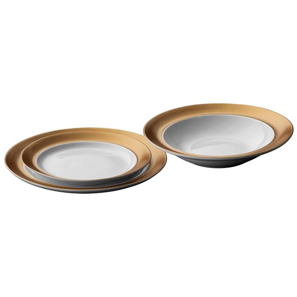 Set de masa BERGHOFF 1698001, 3 piese, ceramica, alb