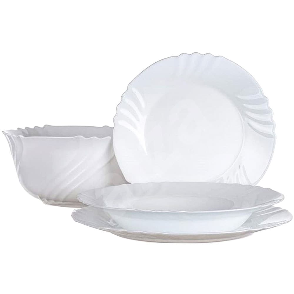 Set de masa BORMIOLI Ebro, 19 piese, opal