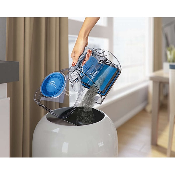 Aspirator fara sac PHILIPS PowerPro Compact FC9331/09, 1.5l, 900W, 76dB, negru-albastru