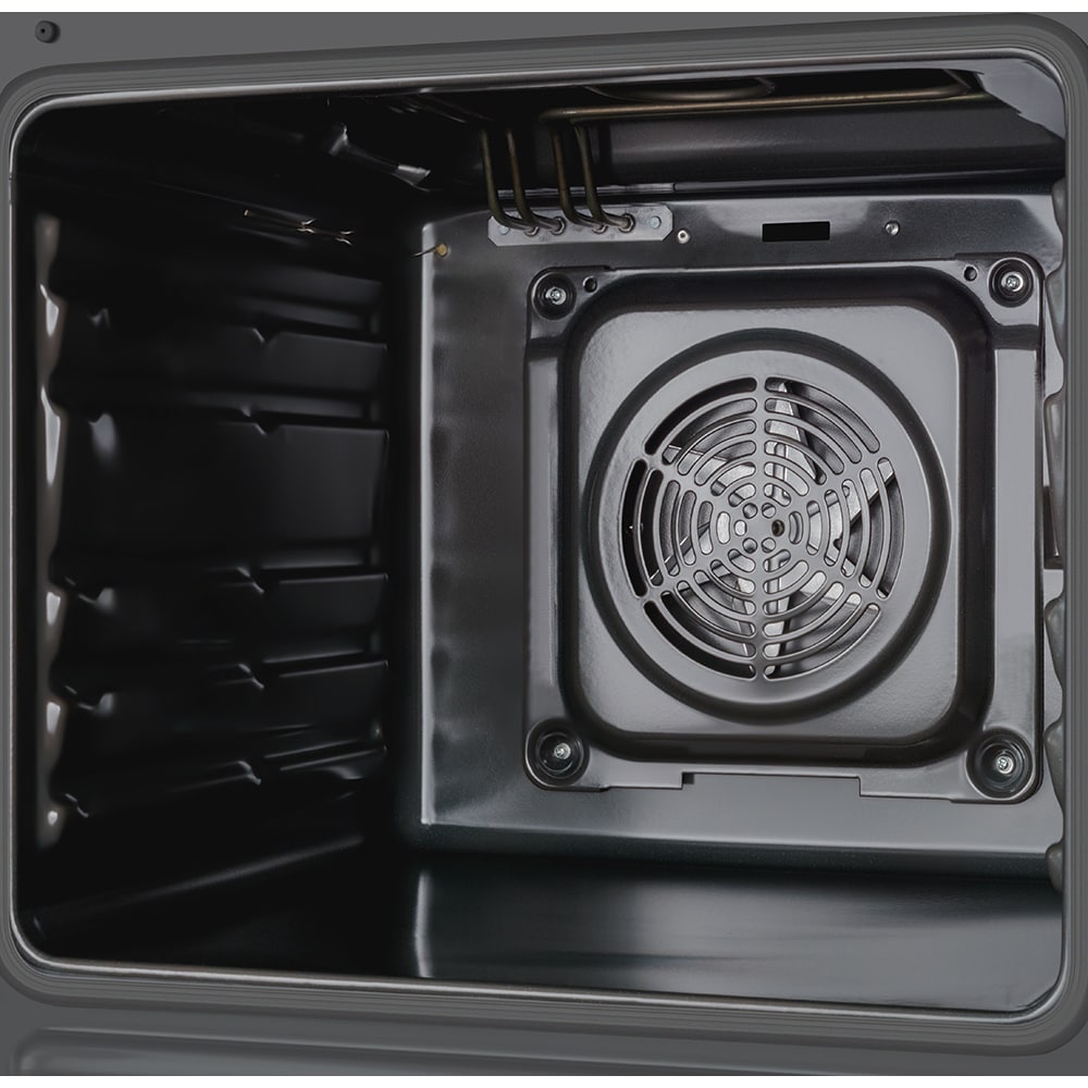 Aragaz HANSA FCMX681299, 4 arzatoare, Gaz + Electric, L 60 cm, Grill, inox