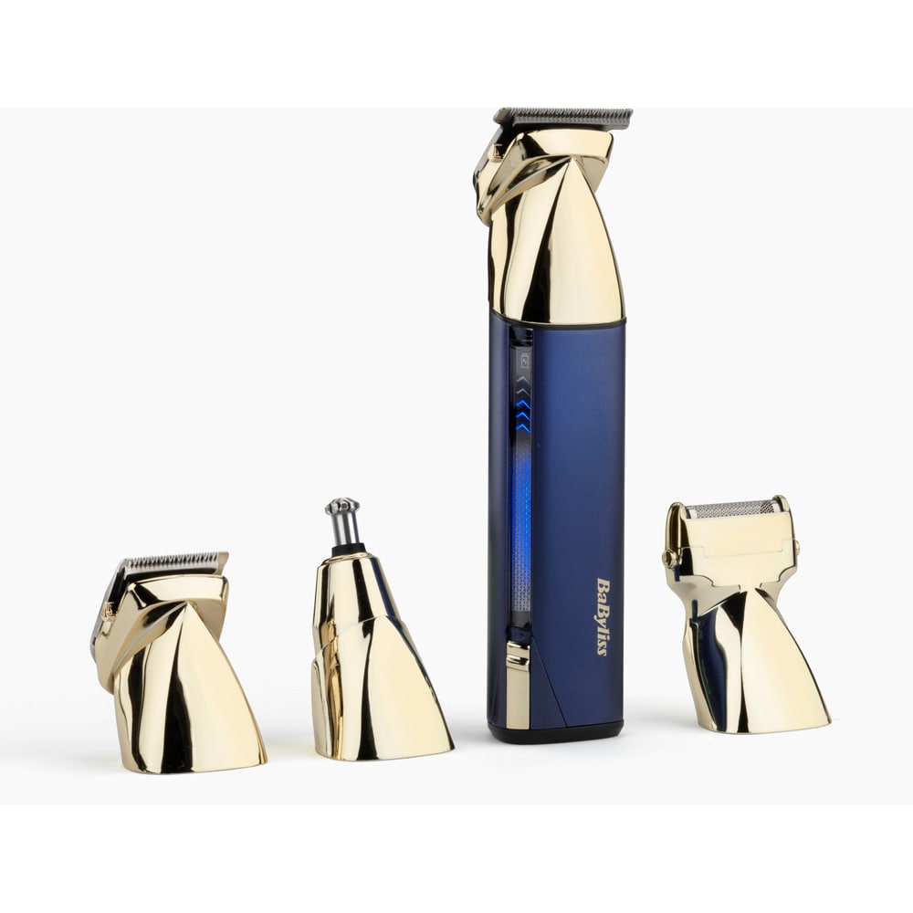 Aparat de tuns BABYLISS Super-X MT992E, acumulator, 300 min autonomie, albastru