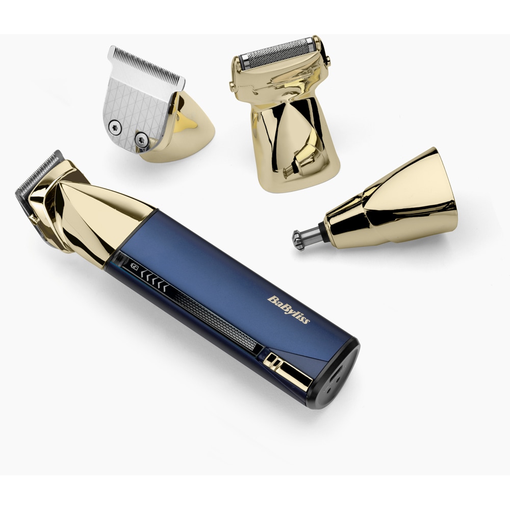 Aparat de tuns BABYLISS Super-X MT992E, acumulator, 300 min autonomie, albastru