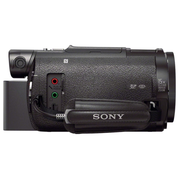 Camera video SONY HandyCam FDR-AX33, 4K, Wi-Fi, negru