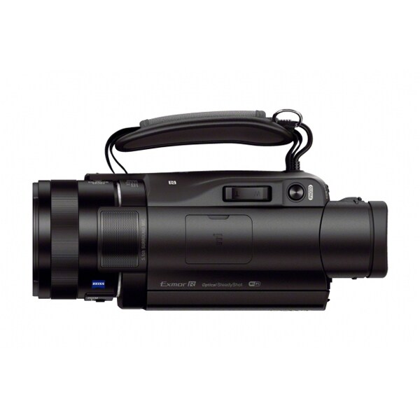 Camera video semi-profesionala SONY HandyCam FDR-AX100E, 4K, Wi-Fi, negru