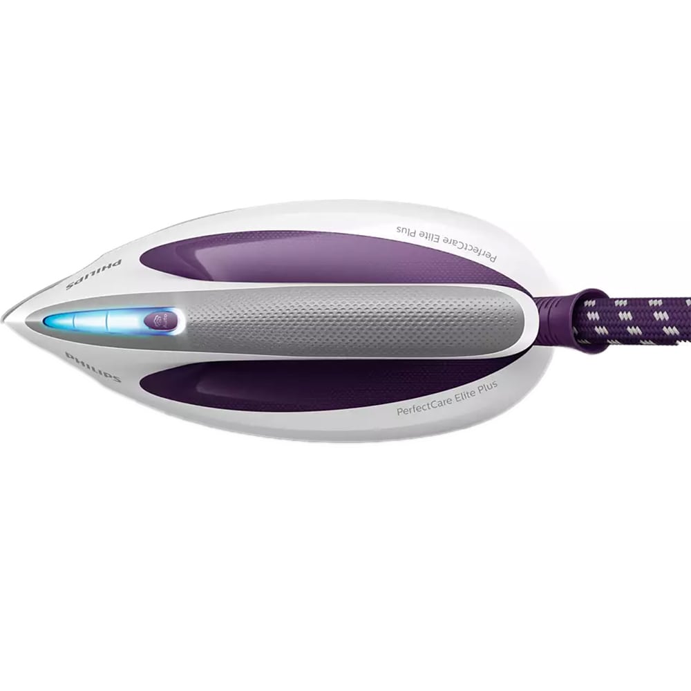 Statie de calcat PHILIPS PerfectCare Elite Plus GC9660/30, 2700W, 520g/min, 1.8l, talpa T-ionicGlide, alb-mov