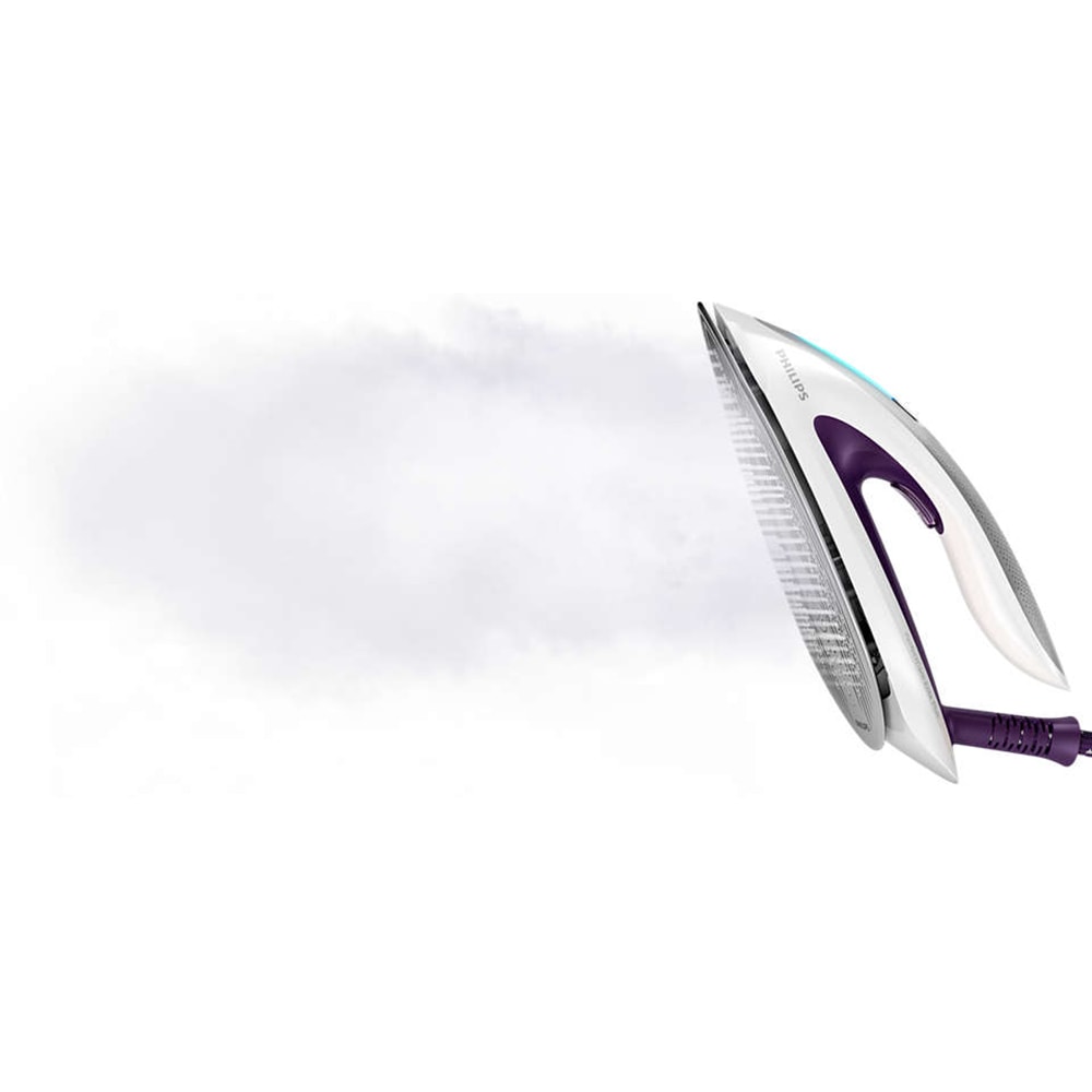 Statie de calcat PHILIPS PerfectCare Elite Plus GC9660/30, 2700W, 520g/min, 1.8l, talpa T-ionicGlide, alb-mov