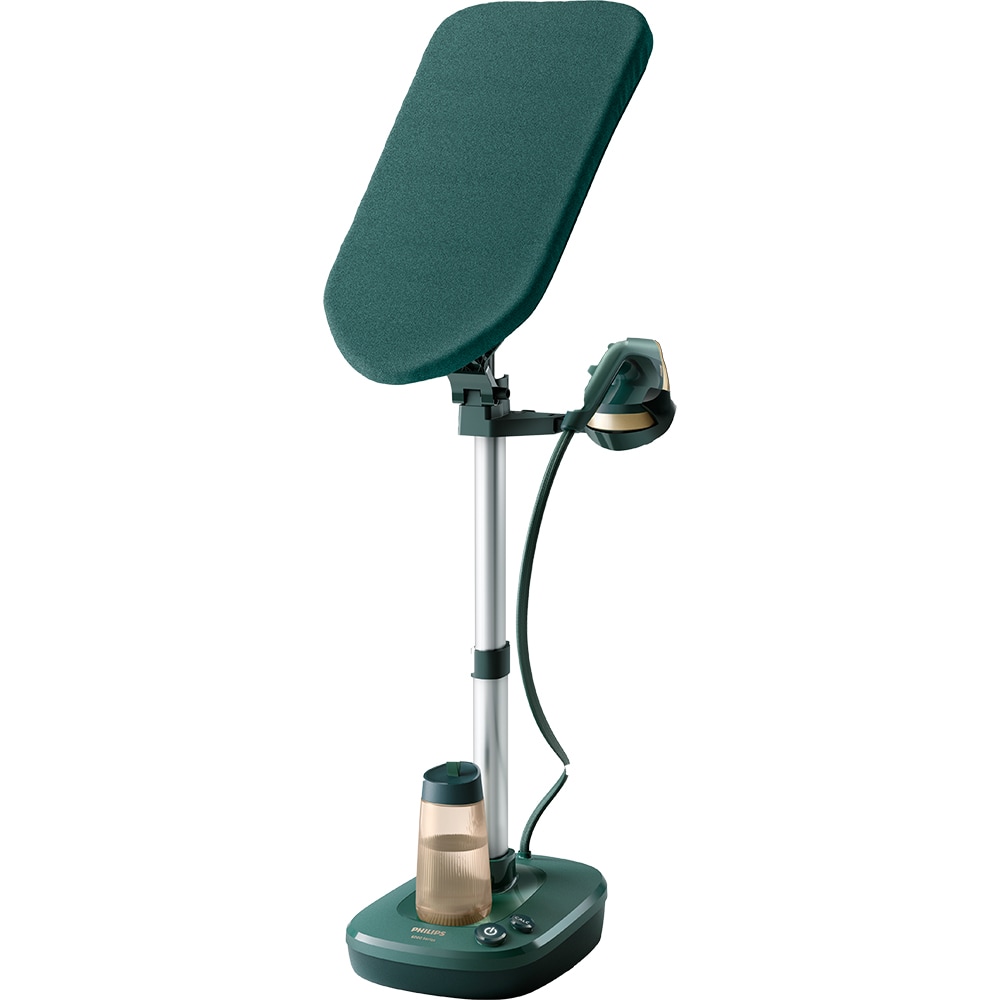 Aparat de calcat vertical PHILIPS All in One 1000 AIS6020/70, 1900W, 90g/min, 1.1l, verde-argintiu