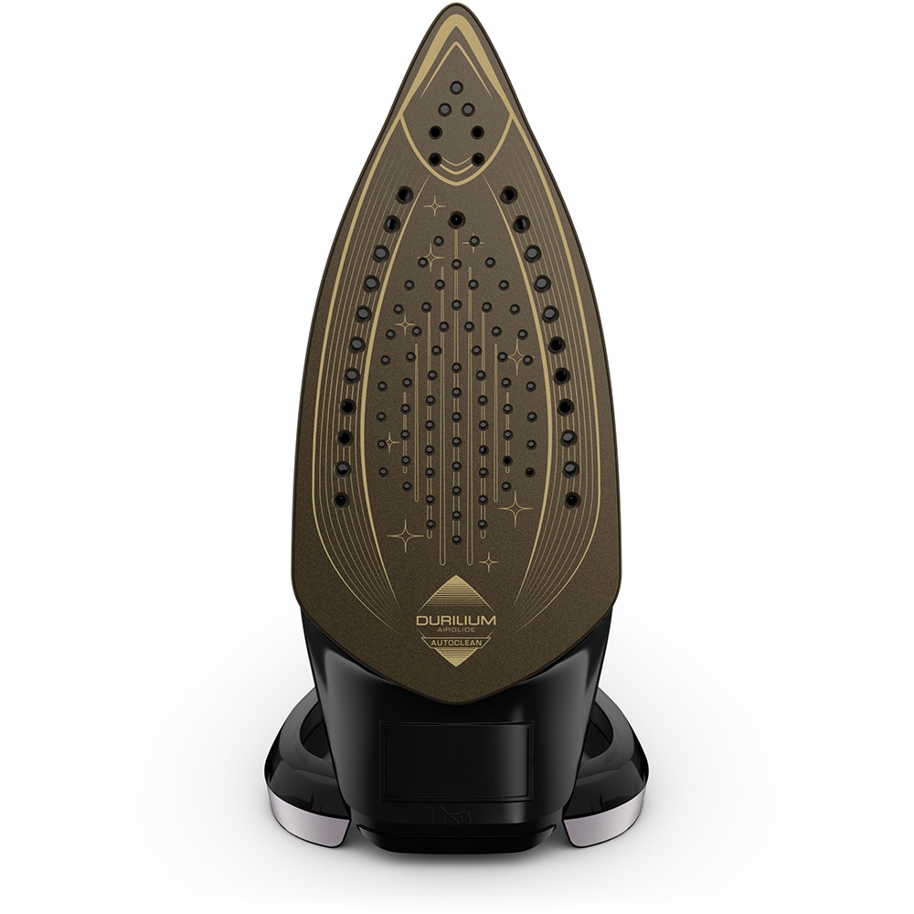 Fier de calcat TEFAL Puregliss FV8062E0, 3000W, 280g/min, 270ml, talpa Durilium AirGlide, negru-gri