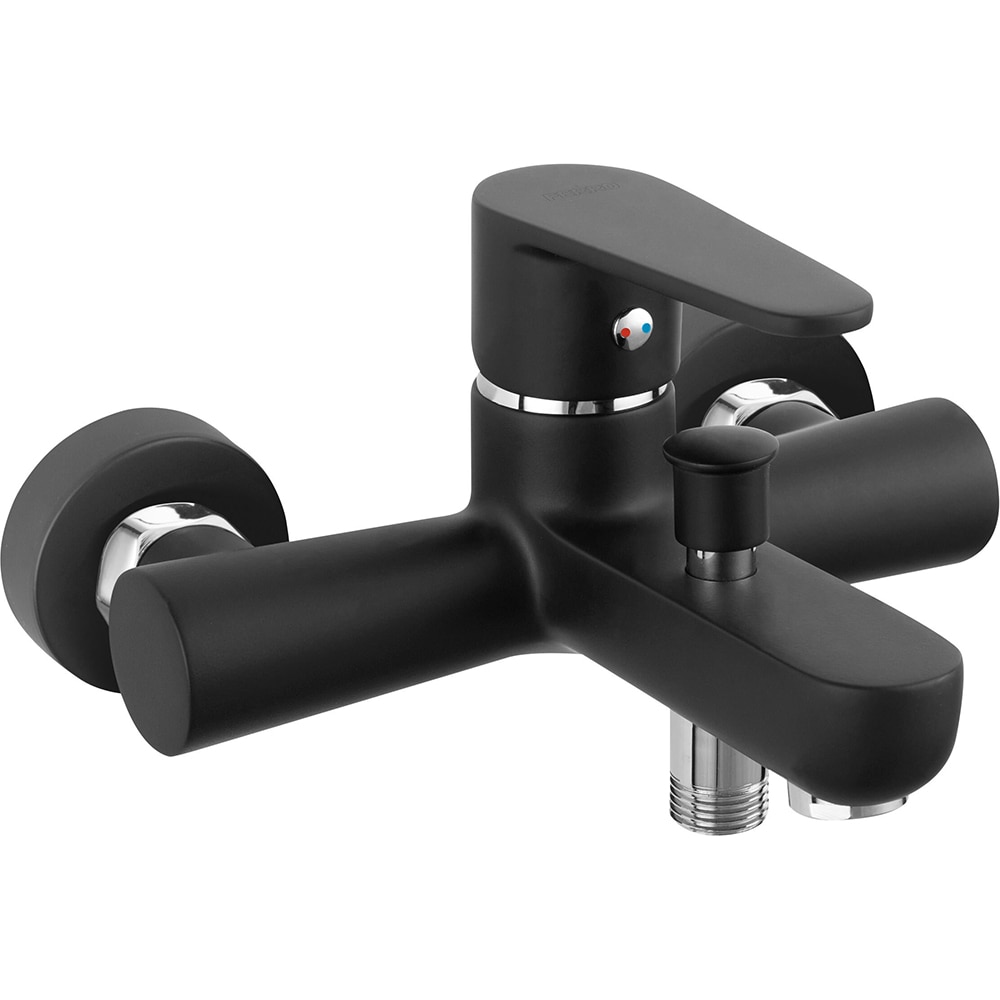 Baterie cada-dus FERRO Algeo BAG1BL, alama sanitara, negru