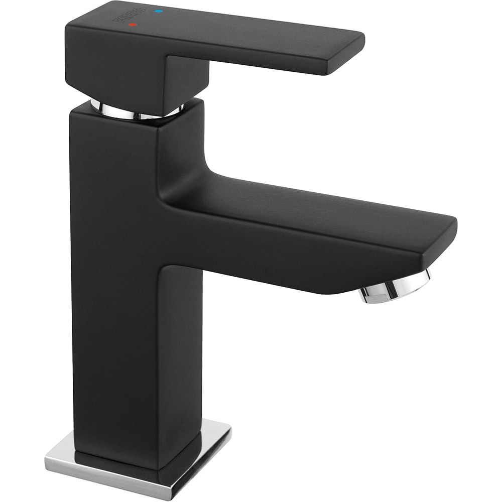 Baterie lavoar FERRO Zicco BZI2BL, alama sanitara, negru