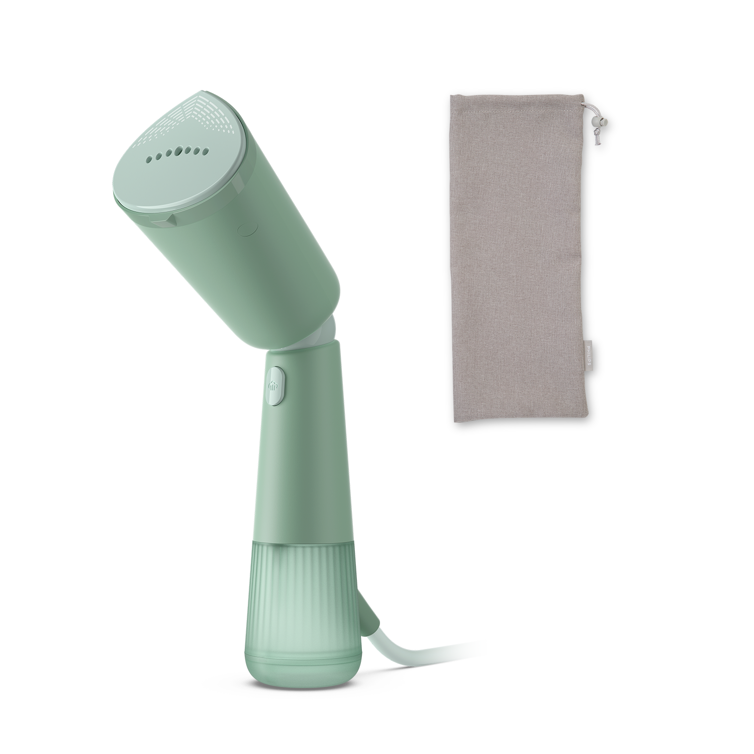 Aparat de calcat vertical PHILIPS Seria 5000 STH5010/70, 1400W, 24g/min, 120ml, verde deschis