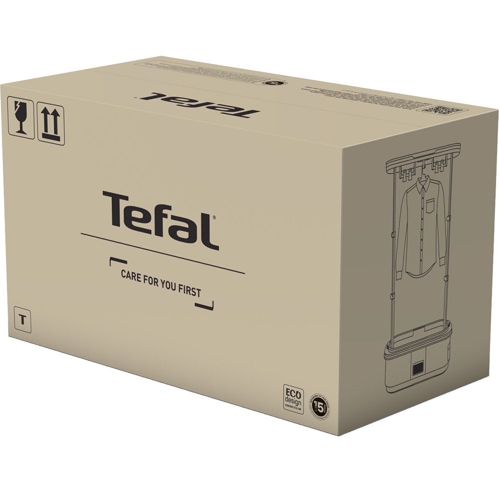 Aparat de calcat vertical TEFAL YT2020E0, 1500W, 1200ml, albastru inchis-negru
