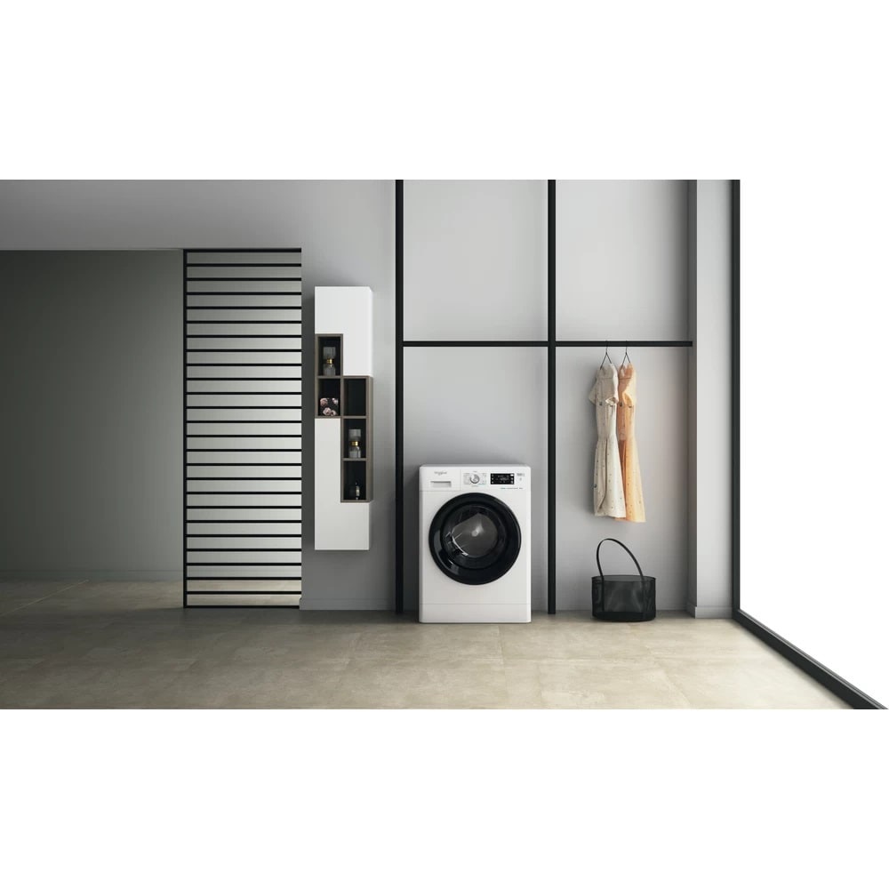 Masina de spalat rufe frontala WHIRLPOOL FFB 8469 BV EE, 6th Sense, 8 kg, 1400 rpm, Clasa A, alb