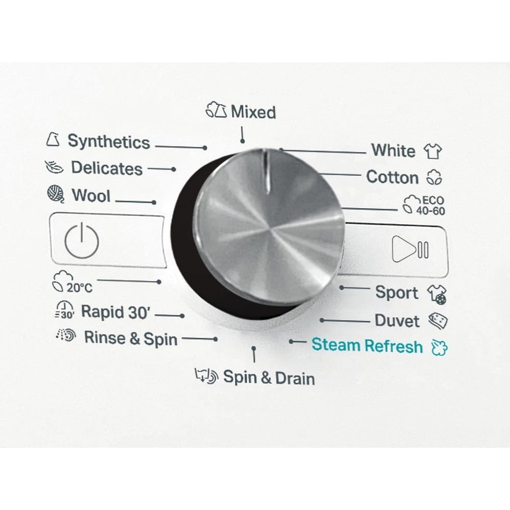 Masina de spalat rufe frontala WHIRLPOOL FFB 8469 BV EE, 6th Sense, 8 kg, 1400 rpm, Clasa A, alb