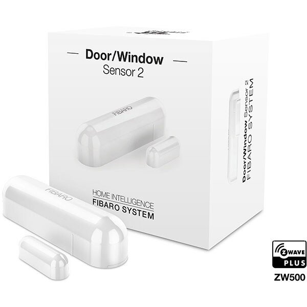 Senzor de usa / fereastra FIBARO FGDW-002-1, Z-Wave, alb