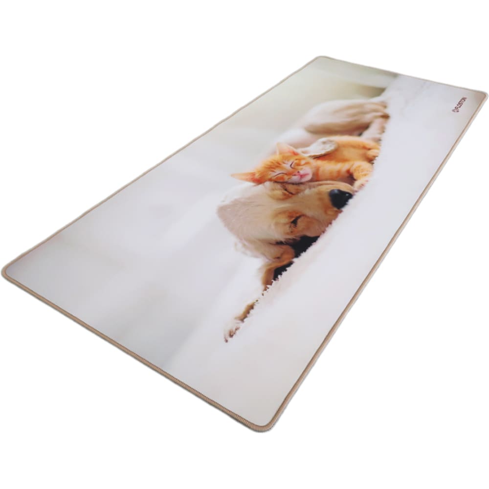 Mouse Pad FLOSTON Pet Friends, alb-bej