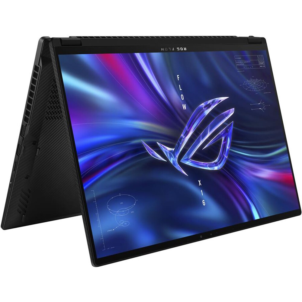 Laptop Gaming ASUS ROG Flow X16 GV601RW-M5123W, AMD Ryzen 9 6900HS pana la 4.9GHz, 15.6" QHD+, 32GB, SSD 1TB, NVIDIA GeForce RTX 3070 Ti 8GB, Windows 11 Home, negru