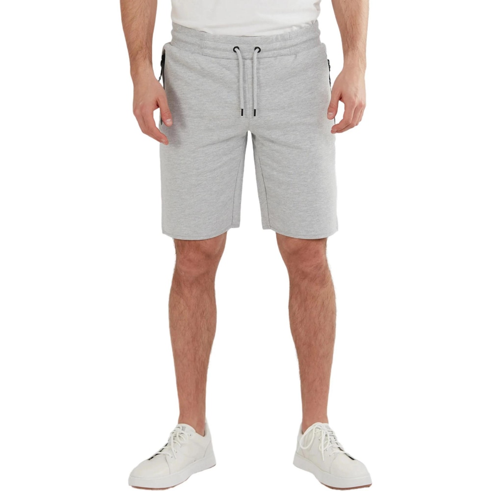 Pantaloni scurti barbati FUNDANGO Woody Sweatshort, marimea S, gri