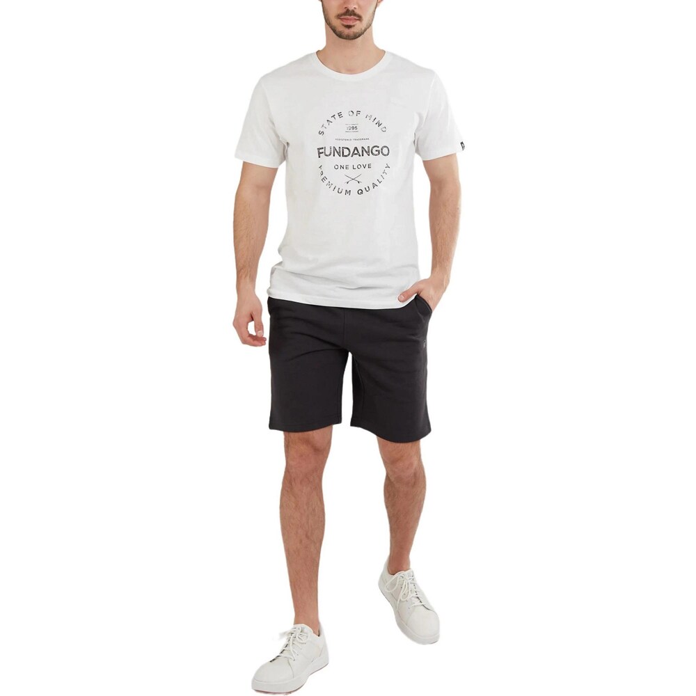 Short baie barbati FUNDANGO Delon Sweatshort, marimea M, negru