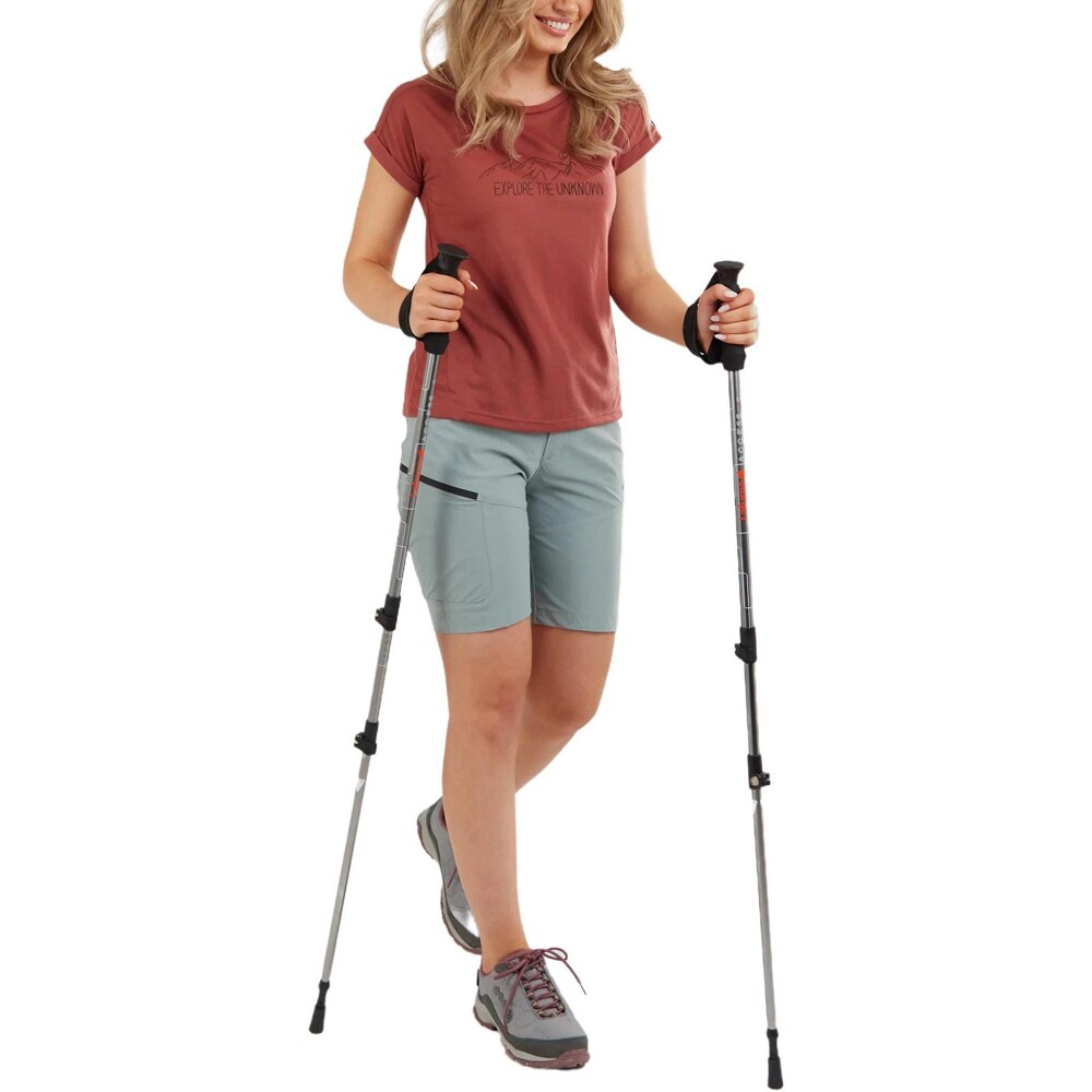 Tricou femei FUNDANGO Atmos, marimea L, rosu