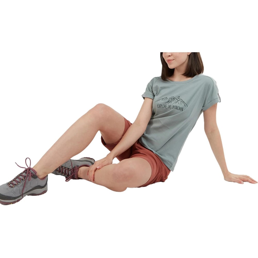 Tricou femei FUNDANGO Atmos, marimea M, albastru deschis
